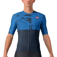 CASTELLI Color Rocks Kurzarmtrikot, für Herren, Größe 2XL, Fahrradtrikot, CASTELLI Color Rocks Kurzarmtrikot, für Herren, Größe 2XL, Fahrradtrikot, von Castelli