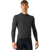 CASTELLI Espresso Thermal Langarmtrikot, für Herren, Größe M, Radtrikot, von Castelli