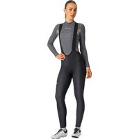 CASTELLI Espresso lange Damen Trägerhose, Größe L, Radlerhose, von Castelli