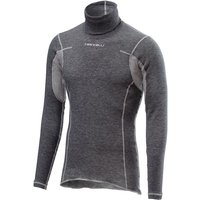 CASTELLI Langarm-Flanders Warm Neck Radunterhemd, für Herren, Größe M|Flanders von Castelli