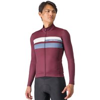 CASTELLI Lineare Langarmtrikot, für Herren, Größe L, Radtrikot, von Castelli