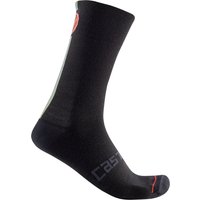 CASTELLI Racing Stripe 18 Winterradsocken, für Herren, Größe 2XL, Fahrradsocken, von Castelli