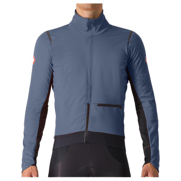 Castelli - Alpha Doppio Ros Jacket - Fahrradjacke Gr M blau von Castelli