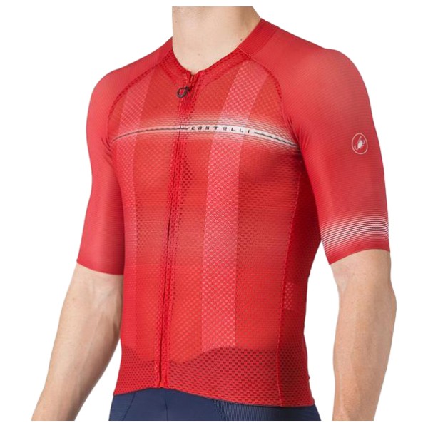 Castelli - Climber's A/C Jersey - Radtrikot Gr M rot von Castelli