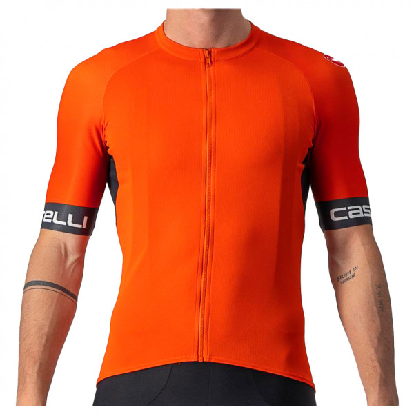 Castelli - Entrata VI Jersey - Radtrikot Gr L;XL grau von Castelli