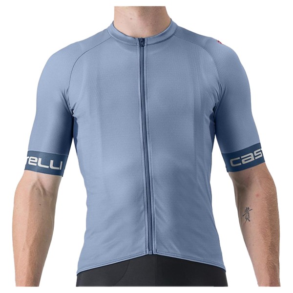 Castelli - Entrata VI Jersey - Radtrikot Gr XL grau von Castelli