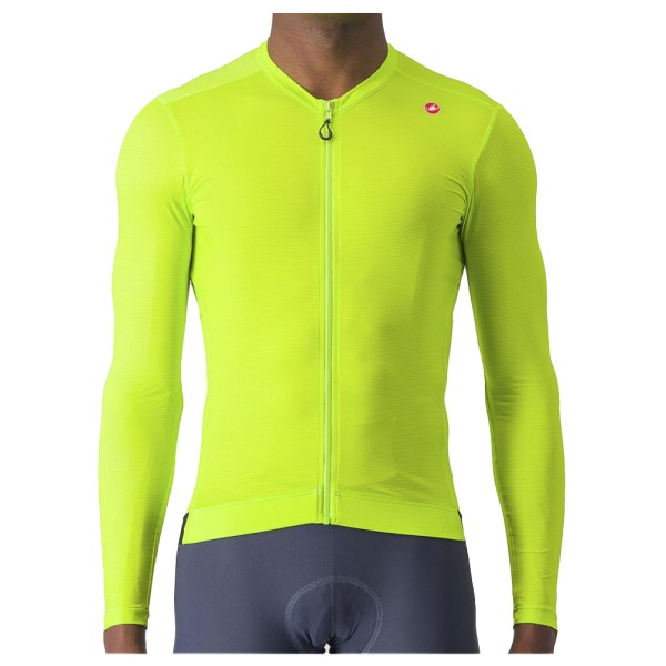 Castelli - Espresso L/S Jersey - Radtrikot Gr XL grün von Castelli