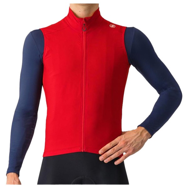 Castelli - Espresso Vest - Fahrradweste Gr L rot von Castelli