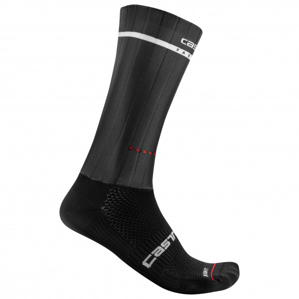 Castelli - Fast Feet 2 - Radsocken Gr L/XL schwarz von Castelli