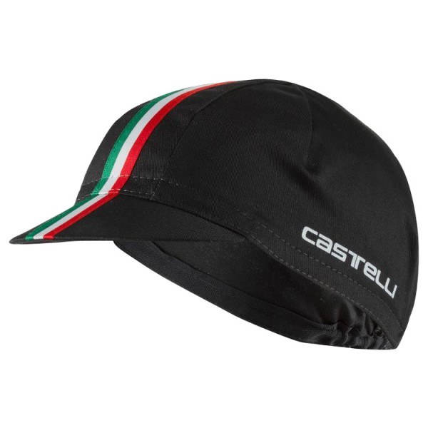 Castelli - Italia Cap - Radmütze Gr One Size schwarz von Castelli