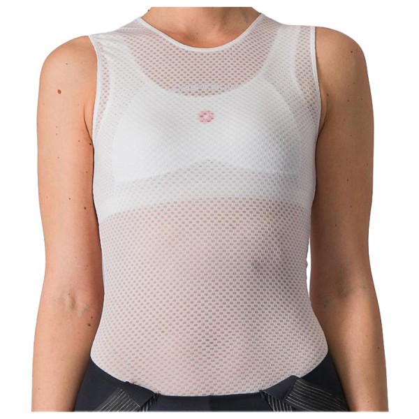 Castelli - Women's Pro Mesh Sleeveless - Radunterhemd Gr XL grau von Castelli