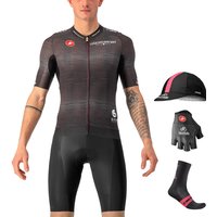 GIRO D'ITALIA Maglia Nera Race 22 Maxi-Set (5 Teile), für Herren, von Castelli