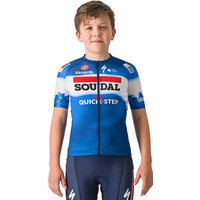 SOUDAL QUICK-STEP Kinder 2024 Kurzarmtrikot, Größe L|SOUDAL QUICK-STEP Kids SOUDAL QUICK-STEP Kinder 2024 Kurzarmtrikot, Größe L|SOUDAL QUICK-STEP Kids von Castelli