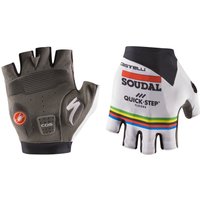 SOUDAL QUICK-STEP Weltmeister 2023 Handschuhe, für Herren, Größe S, SOUDAL QUICK-STEP Weltmeister 2023 Handschuhe, für Herren, Größe S, von Castelli