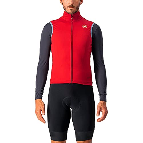 CASTELLI Herren Perfetto RoS Vest Jacke, Pro Red, Medium von CASTELLI