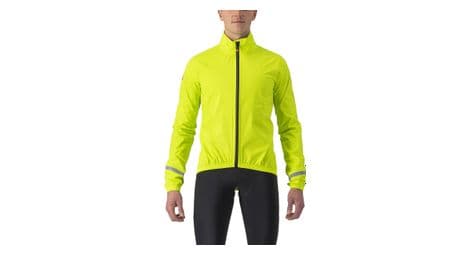 castelli emergency 2 rain jacket fluo yellow von Castelli