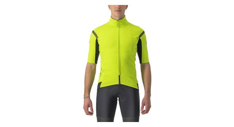 castelli gabba ros 2 kurzarmtrikot fluogelb dunkelgrau von Castelli