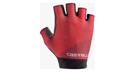 castelli roubaix gel 2 damen kurzhandschuhe rot von Castelli