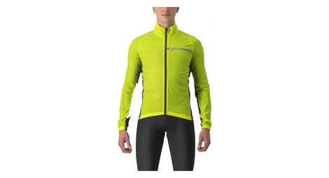 castelli squadra stretch jacket lime gelb   dunkelgrau von Castelli