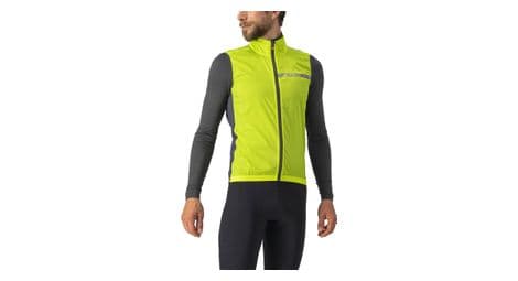 castelli squadra stretch weste gelb grau von Castelli