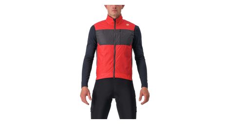 castelli unlimited puffy windbreaker armellose weste rot schwarz castelli unlimited puffy windbreaker armellose weste rot schwarz von Castelli