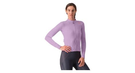 langarmtrikot fur frauen castelli espresso thermal violet von Castelli