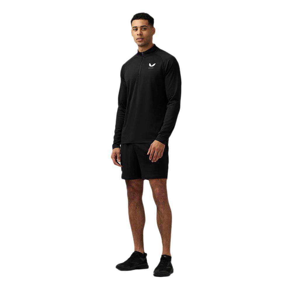 Castore Adapt Half Zip Long Sleeve T-shirt Schwarz S Mann Castore Adapt Half Zip Long Sleeve T-shirt Schwarz S Mann von Castore