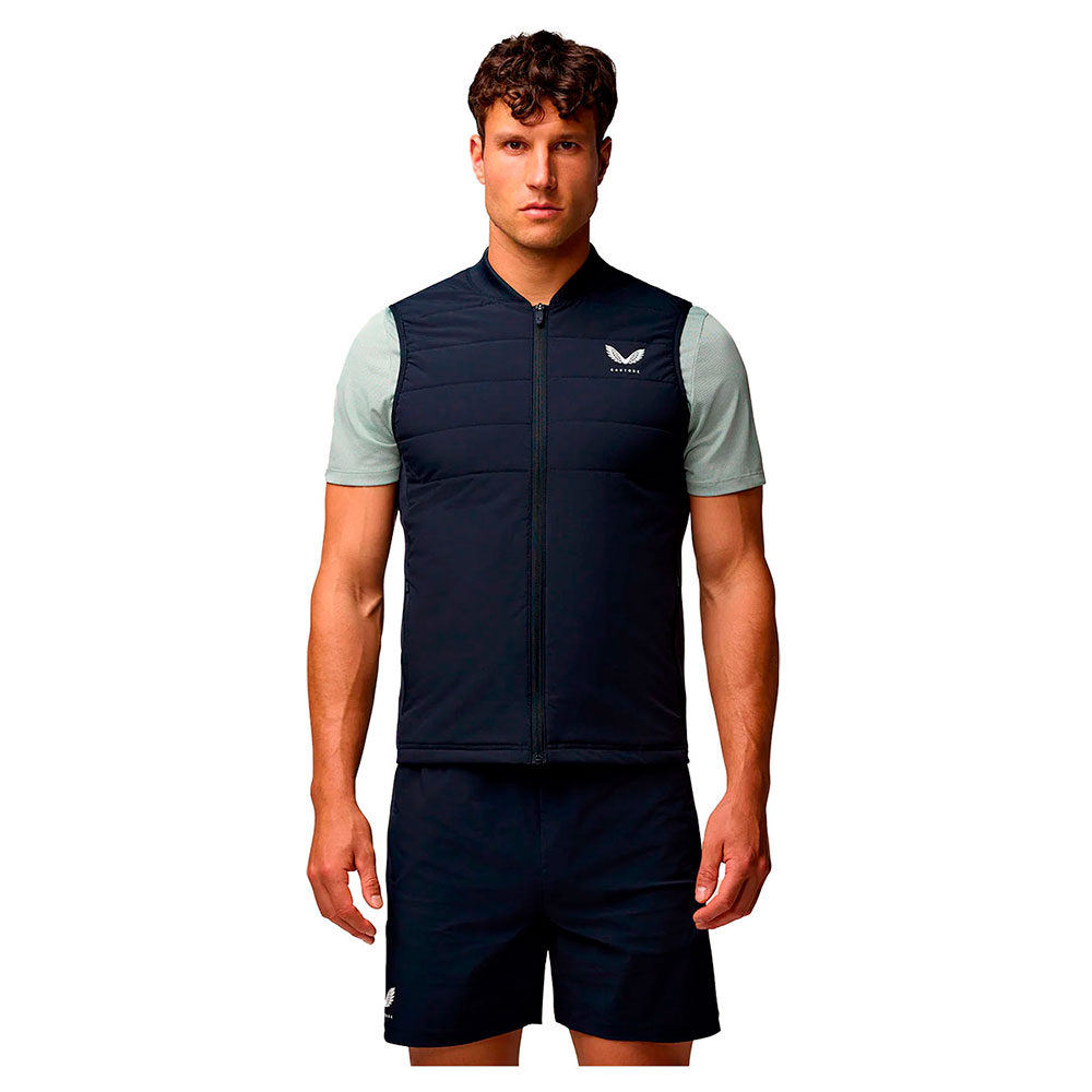 Castore Apex Hybrid Quilted Vest Blau L Mann Castore Apex Hybrid Quilted Vest Blau L Mann von Castore
