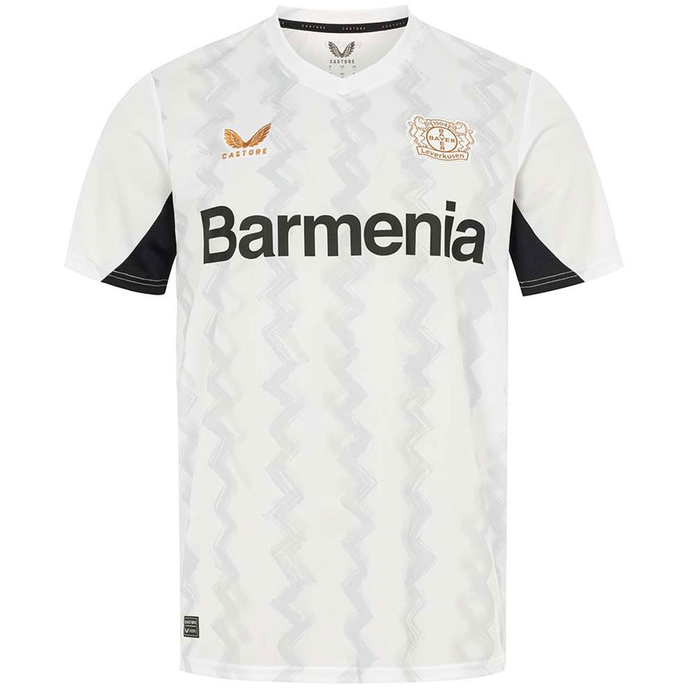 Castore Bayer Leverkusen 24/25 Replica Away Short Sleeve T-shirt Weiß S Castore Bayer Leverkusen 24/25 Replica Away Short Sleeve T-shirt Weiß S von Castore