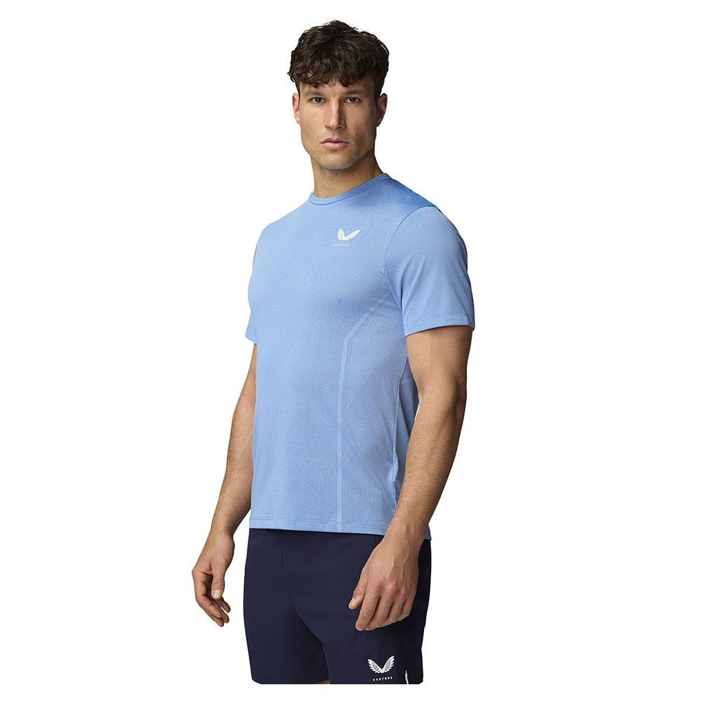Castore Cmd30841 Short Sleeve T-shirt Blau L Mann Castore Cmd30841 Short Sleeve T-shirt Blau L Mann von Castore