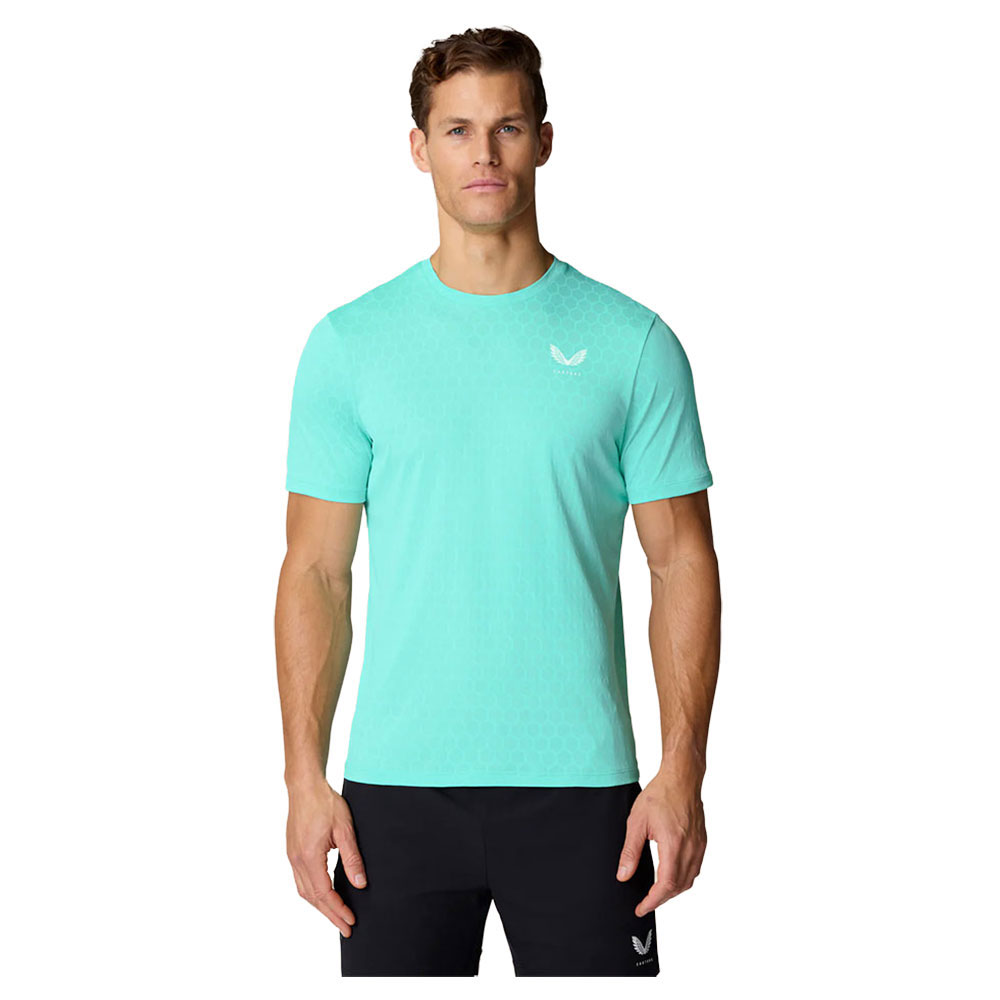 Castore Cmd30919 Short Sleeve T-shirt Grün,Blau M Mann Castore Cmd30919 Short Sleeve T-shirt Grün,Blau M Mann von Castore