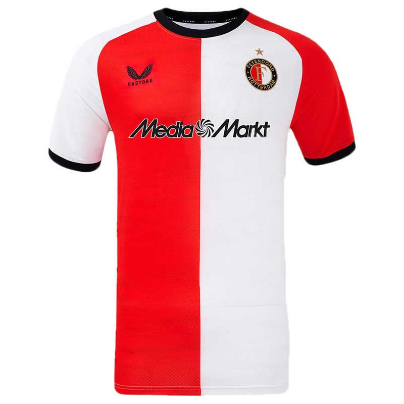 Castore Feyenoord 24/25 Replica Home Short Sleeve T-shirt Rot XL Castore Feyenoord 24/25 Replica Home Short Sleeve T-shirt Rot XL von Castore