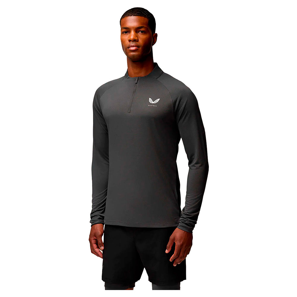 Castore Flow Breathable Half Zip Long Sleeve T-shirt Grau L Mann Castore Flow Breathable Half Zip Long Sleeve T-shirt Grau L Mann von Castore
