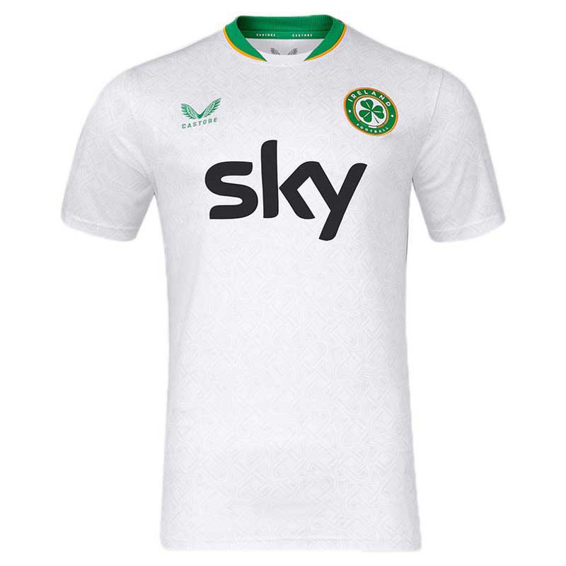 Castore Football Association Of Ireland 2024/25 Short Sleeve T-shirt Away Replica Weiß L von Castore