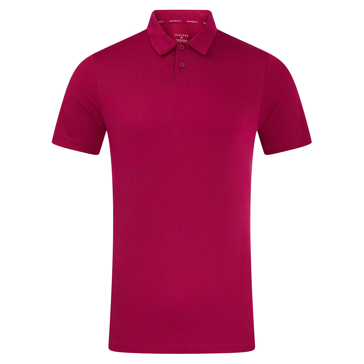 Castore Men's Pinnacle Engineered Knit 2 Golf Polo Shirt, Mens, Magenta, Xl | American Golf Castore Men's Pinnacle Engineered Knit 2 Golf Polo Shirt, Mens, Magenta, Xl | American Golf von Castore
