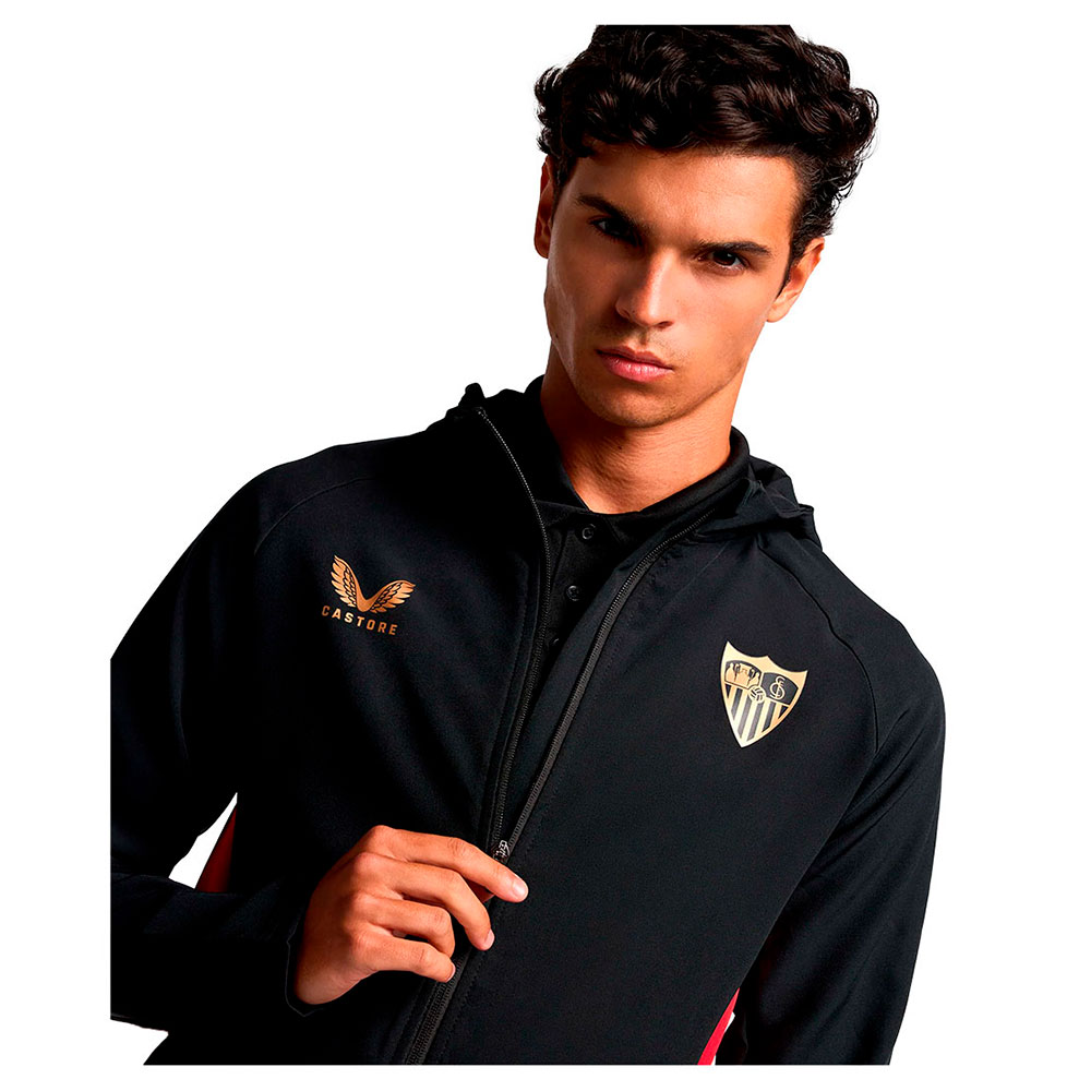 Castore Sevilla Fc 24/25 Pro Players Hoodie Schwarz XL Castore Sevilla Fc 24/25 Pro Players Hoodie Schwarz XL von Castore