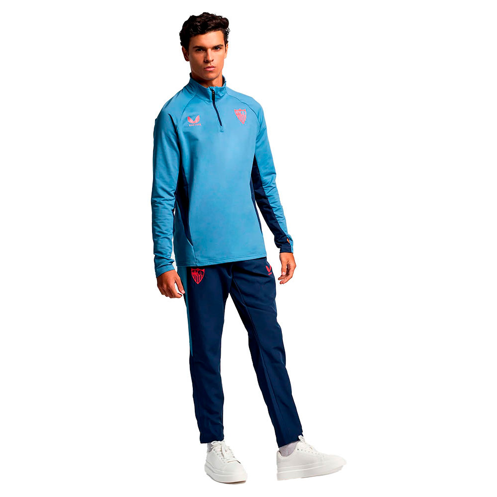 Castore Sevilla Fc 24/25 Pro Players Training Half Zip Sweatshirt Blau S Castore Sevilla Fc 24/25 Pro Players Training Half Zip Sweatshirt Blau S von Castore