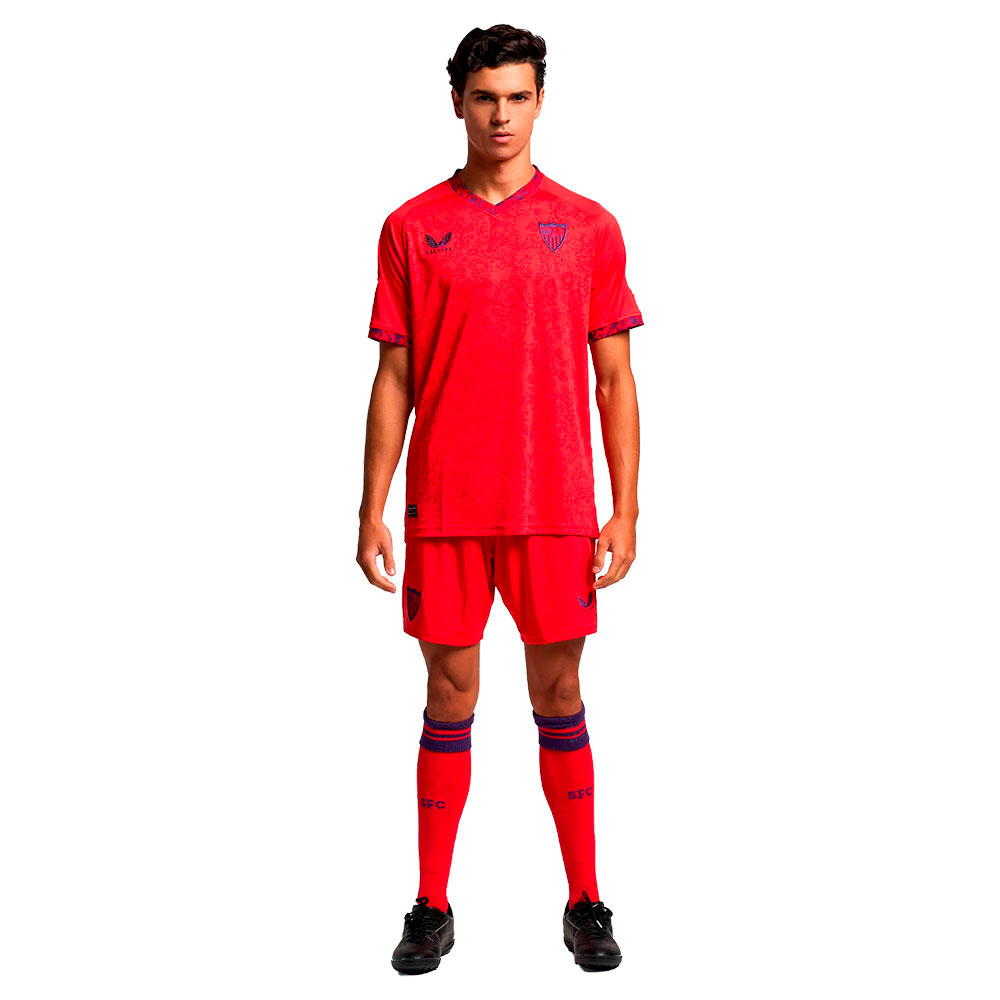 Castore Sevilla Fc 24/25 Replica Away Short Sleeve T-shirt Rot S Castore Sevilla Fc 24/25 Replica Away Short Sleeve T-shirt Rot S von Castore