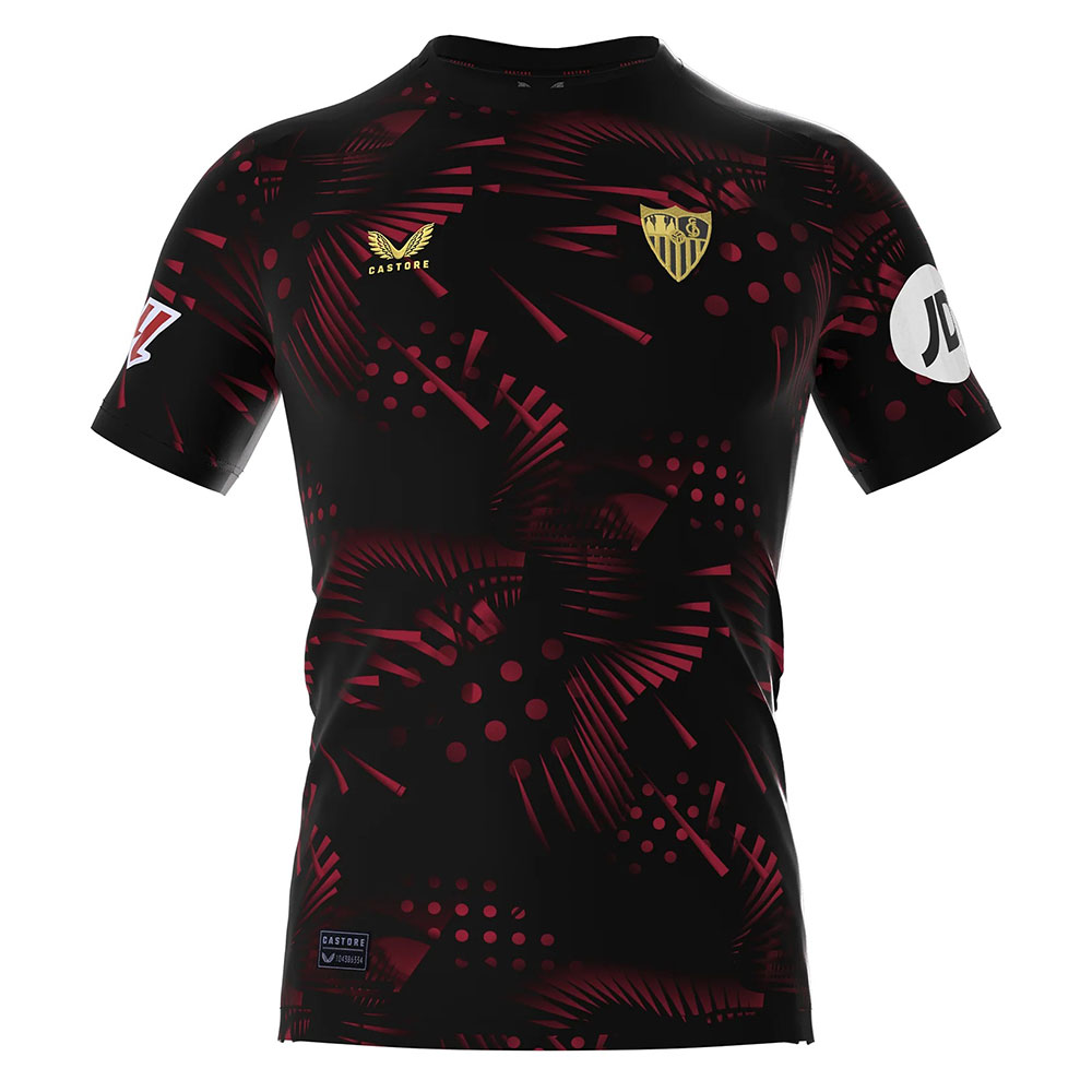 Castore Sevilla Fc 24/25 Replica Third Short Sleeve T-shirt Schwarz S Castore Sevilla Fc 24/25 Replica Third Short Sleeve T-shirt Schwarz S von Castore