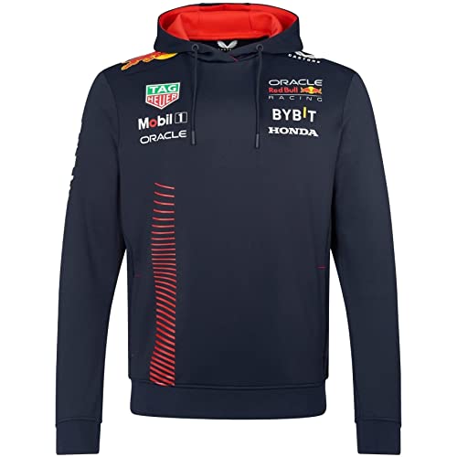 Red Bull Oracle Racing Official Teamline Hoodie, Herren Small - Original Merchandise Red Bull Oracle Racing Official Teamline Hoodie, Herren Small - Original Merchandise von Castore