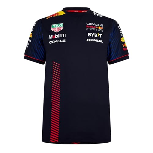 Red Bull Racing F1 Team Formula Offizielles Formel-1-T-Shirt - Blau - M von Castore