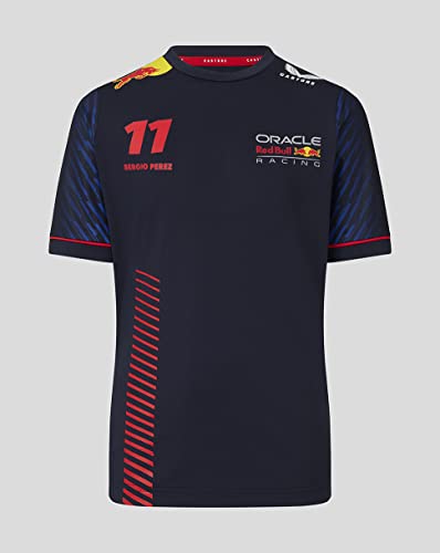Red Bull Racing F1 Team Sergio Perez 11 Formel T-Shirt Offizielles Formel 1 - Blau - S Red Bull Racing F1 Team Sergio Perez 11 Formel T-Shirt Offizielles Formel 1 - Blau - S von Castore
