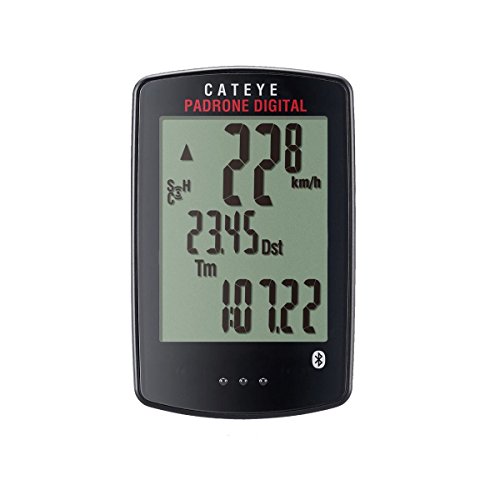Cateye Padrone Digital Wireless Cc-pa400b Speed & Cadence Fahrradcomputer, Schwarz, Einheitsgröße Cateye Padrone Digital Wireless Cc-pa400b Speed & Cadence Fahrradcomputer, Schwarz, Einheitsgröße von CATEYE
