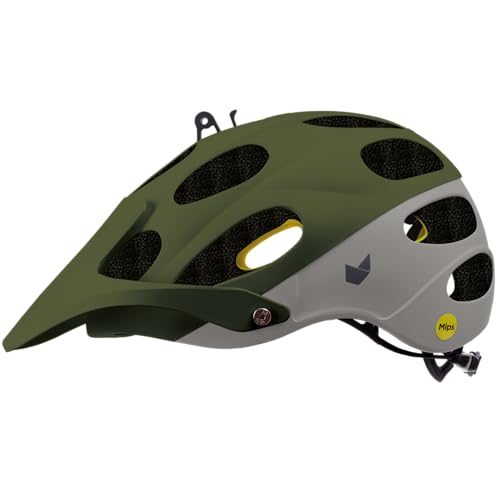 Catlike Unisex-Adult YELMO Mountainbike Helm, Grün/Grau, M von Catlike