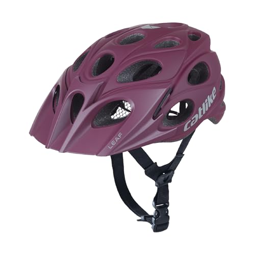 Catlike Unisex-Adult Leaf Mountainbike-Helm, Bordeaux, M Catlike Unisex-Adult Leaf Mountainbike-Helm, Bordeaux, M von Catlike