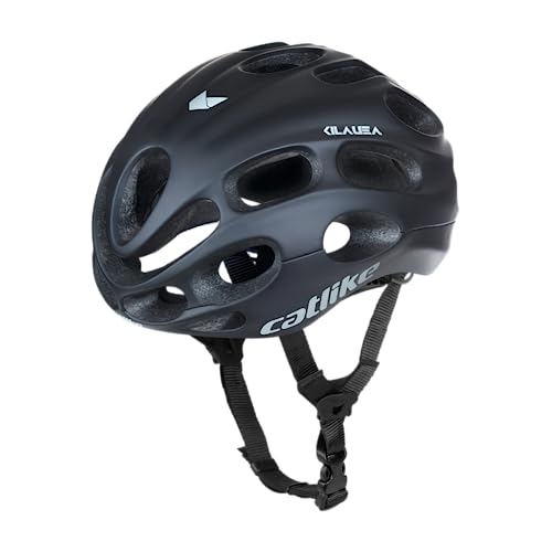 Catlike Unisex-Adult Kilauea Strassenhelm, Schwarz, L von Catlike