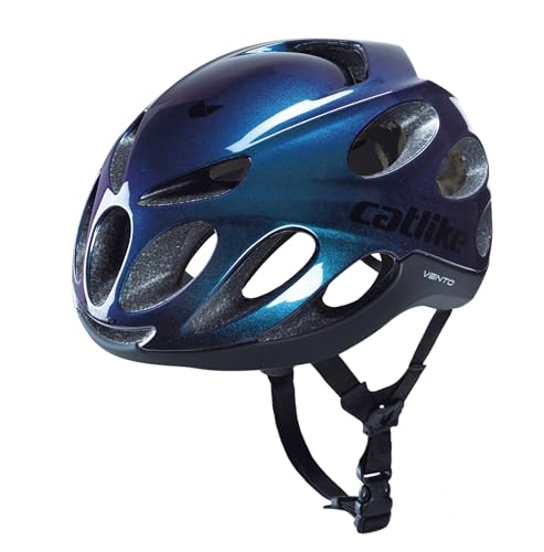 Catlike Unisex-Adult Vento MIPS Strassenhelm, Blau/Schwarz, M Catlike Unisex-Adult Vento MIPS Strassenhelm, Blau/Schwarz, M von Catlike