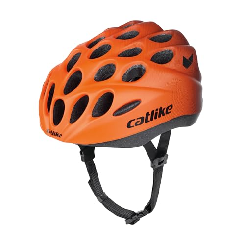 Catlike Unisex-Youth Kitten Strassenhelm, Orange, S Catlike Unisex-Youth Kitten Strassenhelm, Orange, S von Catlike