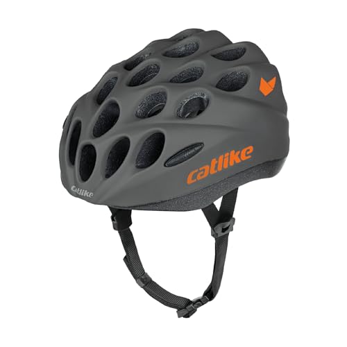 Catlike Unisex-Youth Kitten Strassenhelm, Grau, M Catlike Unisex-Youth Kitten Strassenhelm, Grau, M von Catlike