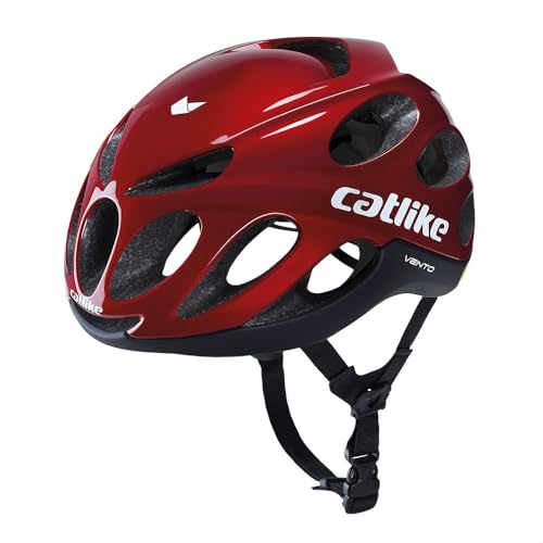 Catlike Unisex-Adult Vento MIPS Strassenhelm, Rot/Schwarz, S Catlike Unisex-Adult Vento MIPS Strassenhelm, Rot/Schwarz, S von Catlike
